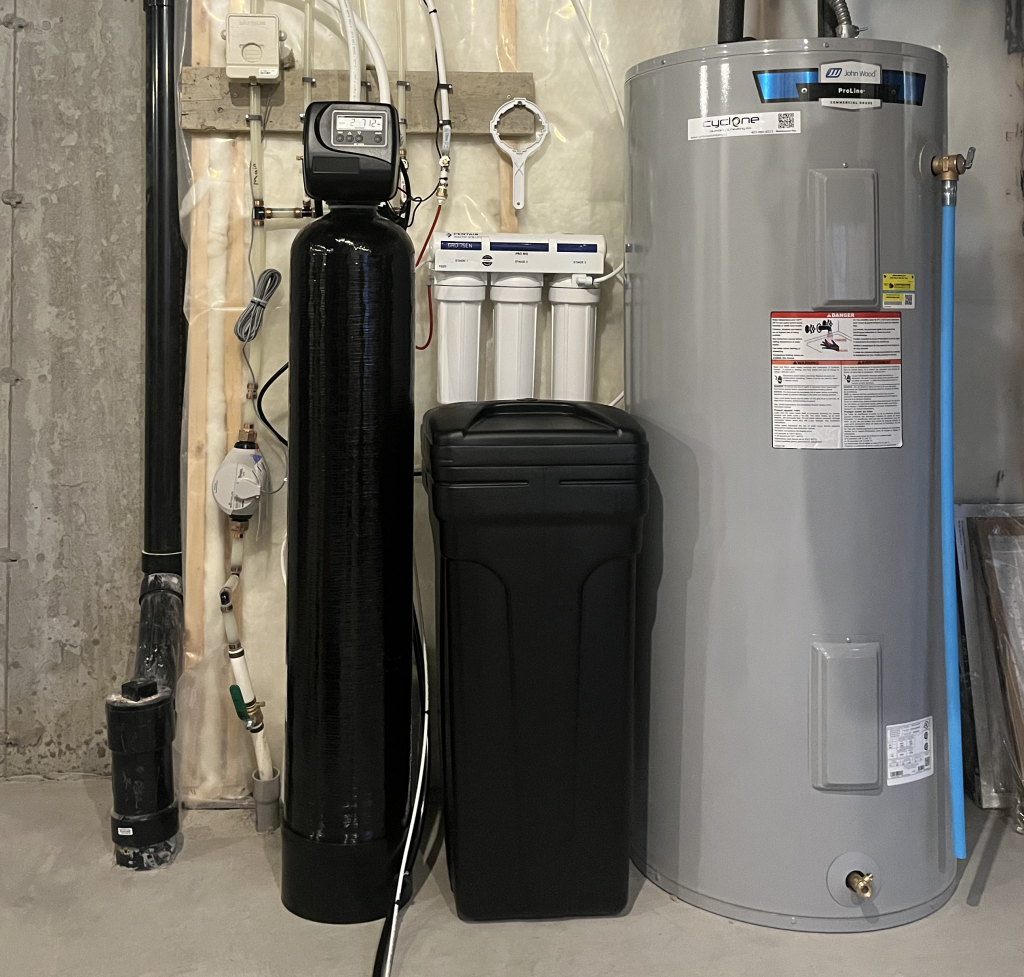 water softener insallation