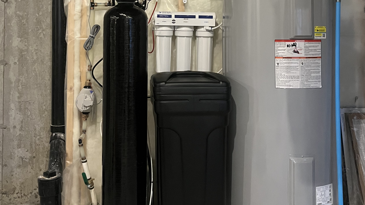 water softener insallation
