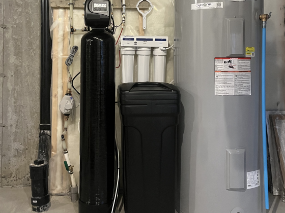 water softener insallation